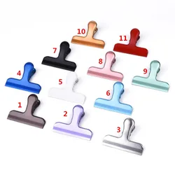 High Quality Colorful Metal Decoration Seal Clip, Bill Clip, Paper Clip
