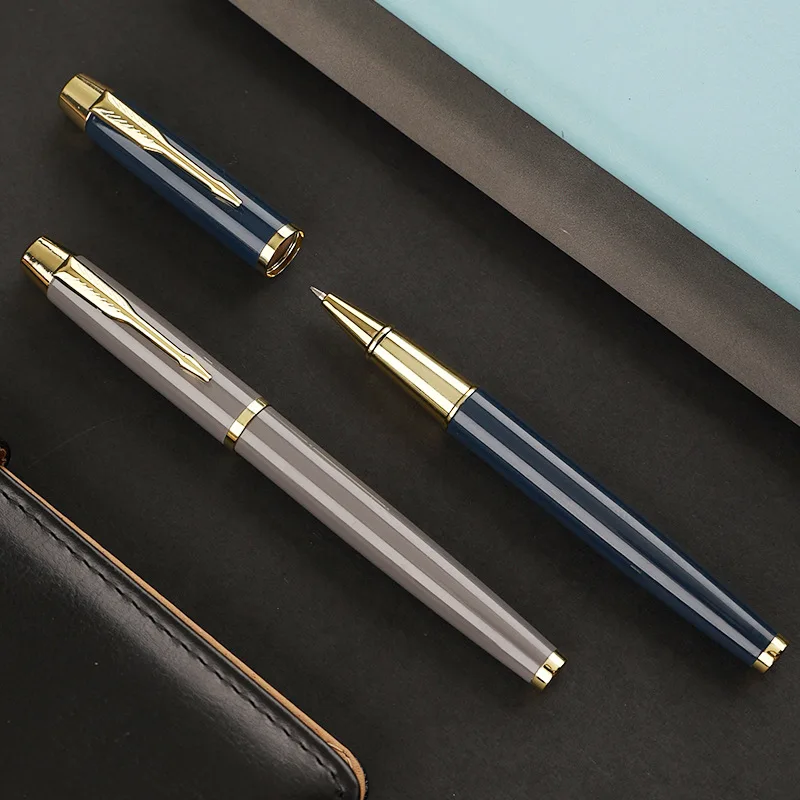 Hot Selling Luxurious Metal Pearl Roller Ball Ballpoint Pens 0.5mm Writing Width Custom Logo Engraving for Gel Pens Users