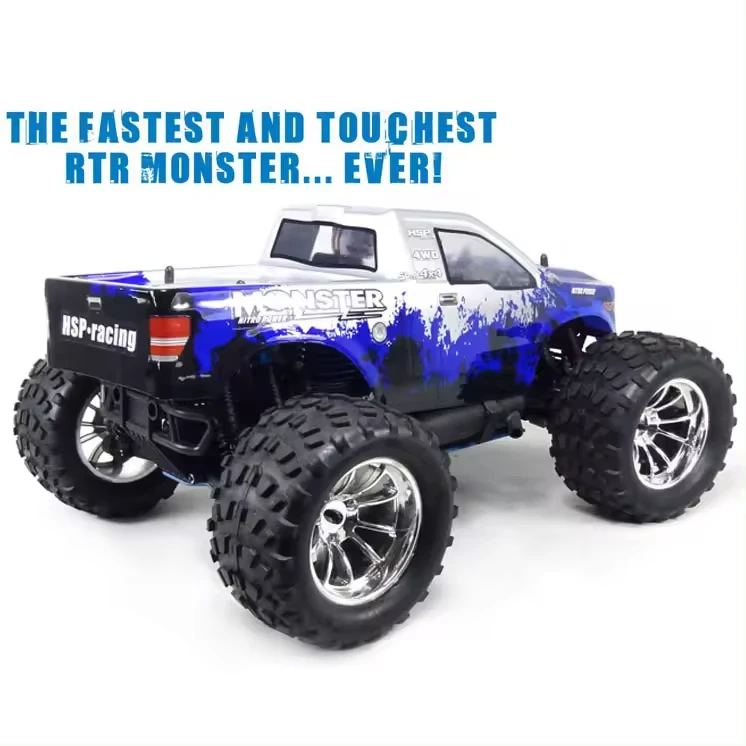 HSP 94188 Hobby Toy Vehicles Model,Nitro Car Two Speed Rc Truck,1/10 2.4g 4wd Rc Cars Remote Control Truck