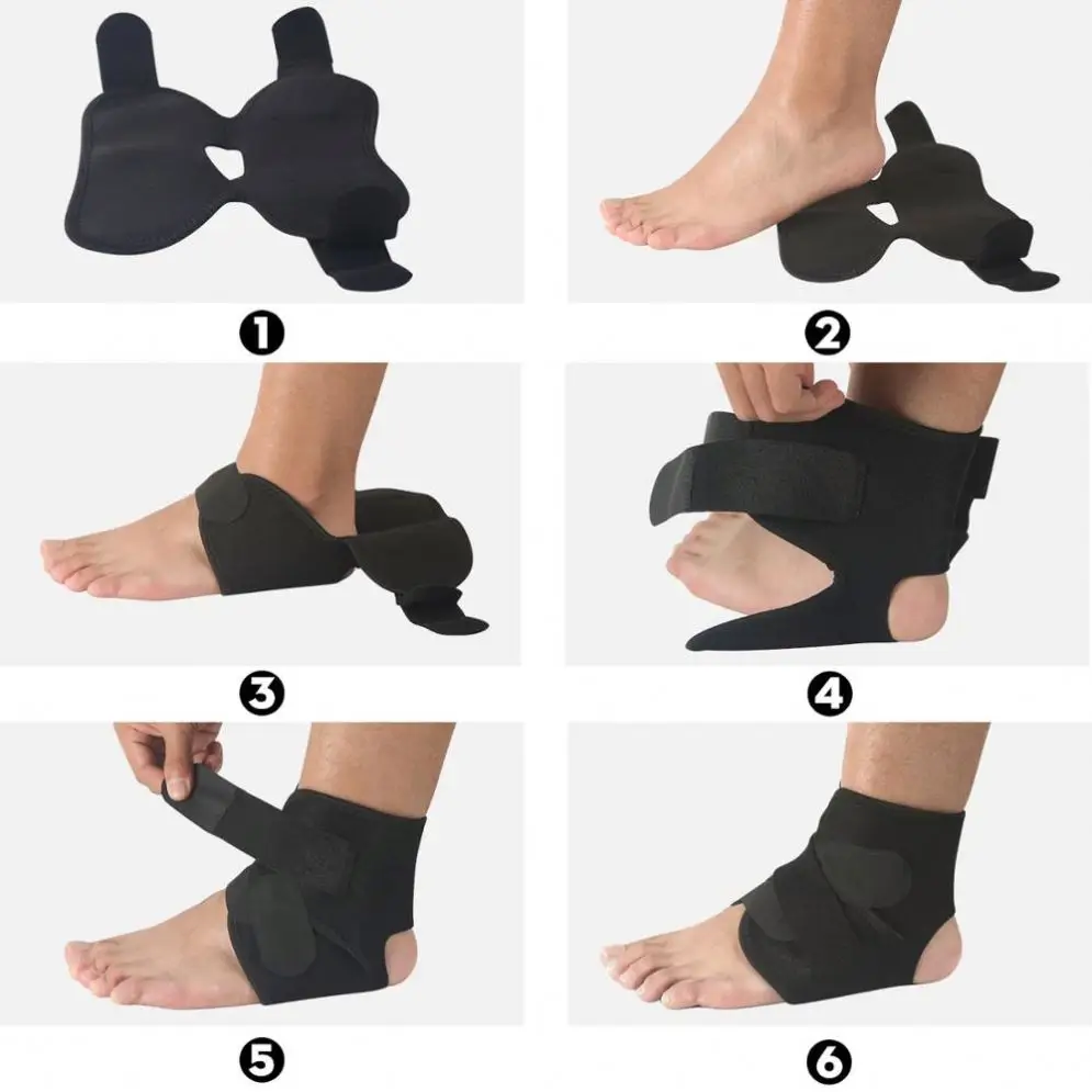 Pressurizable Bandage Ankle Support Foot Protector Basketball Football Badminton Anti Sprain Ankle Guard