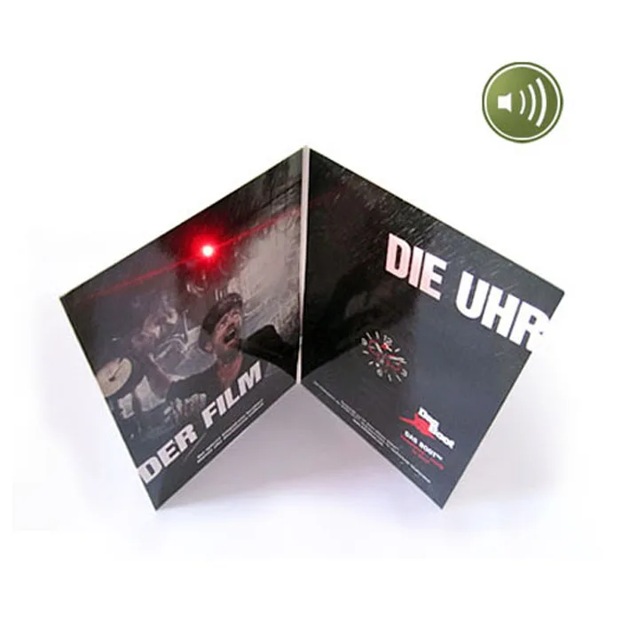 Custom music greeting card