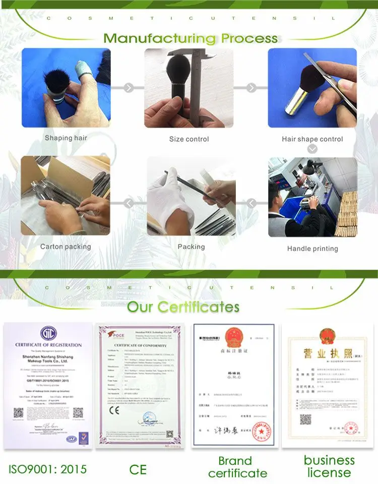 Novel Design Low Price Beauty Makeup Tools Cosmetic Brushes 10Pcs Color Changing Make Up Brush Set With Holder Bucket Case Bag