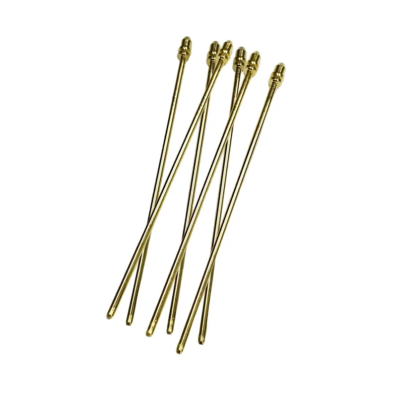 Large mechanical connector contact plug brass terminal pins 1mm 2mm 2.5mm male female probe pin