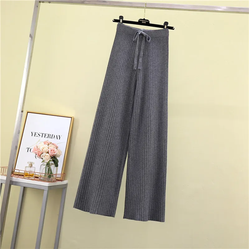 
Multifunctional outfits one pieces wide leg pants women ladies trousers 