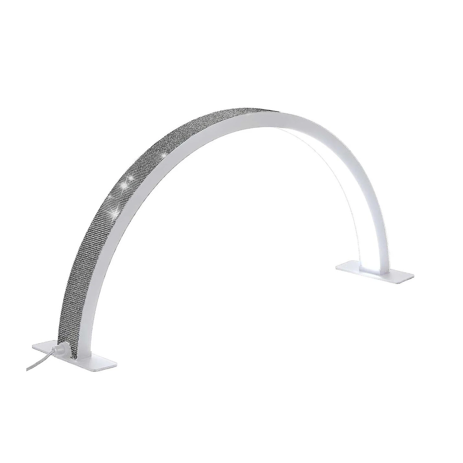 Professional 48W Half Moon Nail Desk UV Lamp 3360 Lumen LED Light with 3 Modes Beauty Salon SPA Use Table Lamp