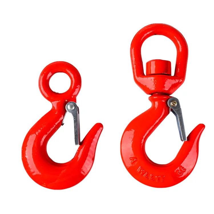 Lifting Eye Hoist Container Hook eye safety hook with Safety Latch lifting Eye slip hook with safety latch