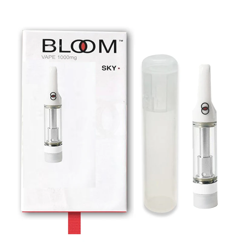 
Newest Arrival Bloom carts Vape Cartridges Boxes empty vape cartridge 0.8/1.0ml bloom package Cart Ceramic Coil Atomizer 