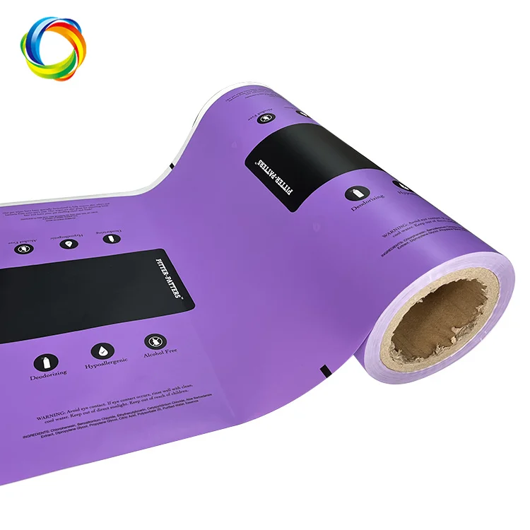 New Best Price Printed PET PE Laminated Animals Dog Cat Pet Wet Wipes Plastic Packaging Film In Roll