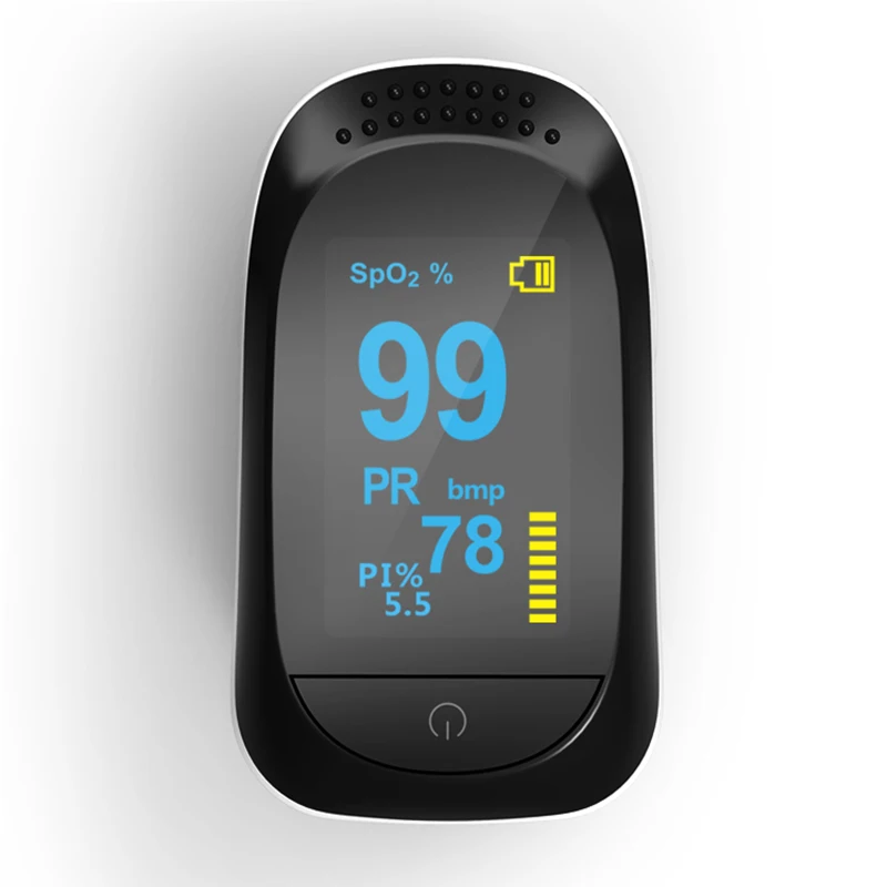 Factory price OLED  high-definition display finger clip pulse oximeters with CE ROHS FCC