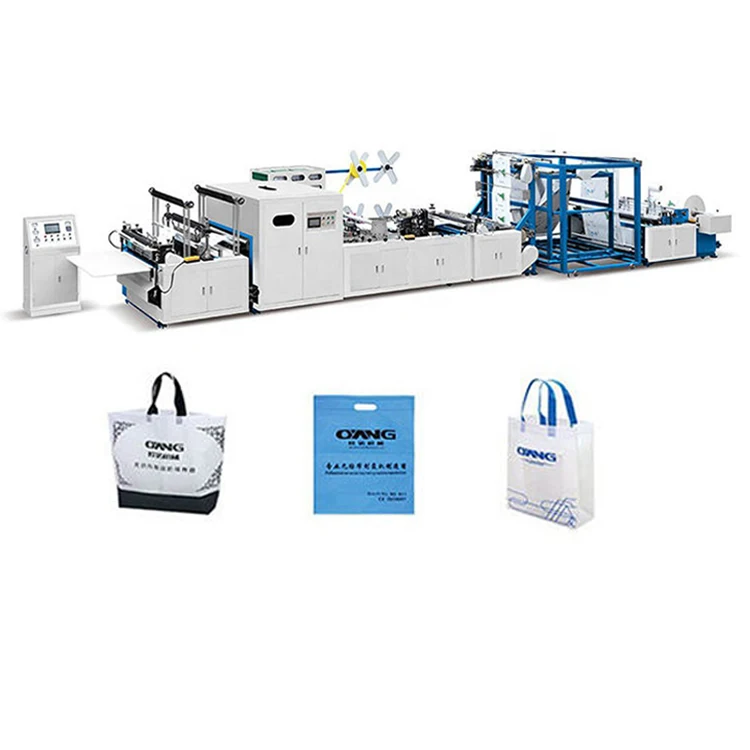 High Efficient Non Woven Fully Automatic Non Woven Fabric Bag Making Machine Price Non-Woven Bag Making Machine