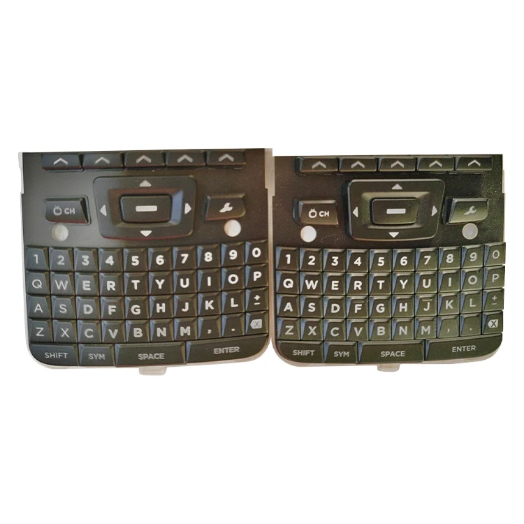 Wholesale Blank Keypad Flexible Telephone Rubber Silicone Square Shaped P+R Mobile Phone Big Keypad