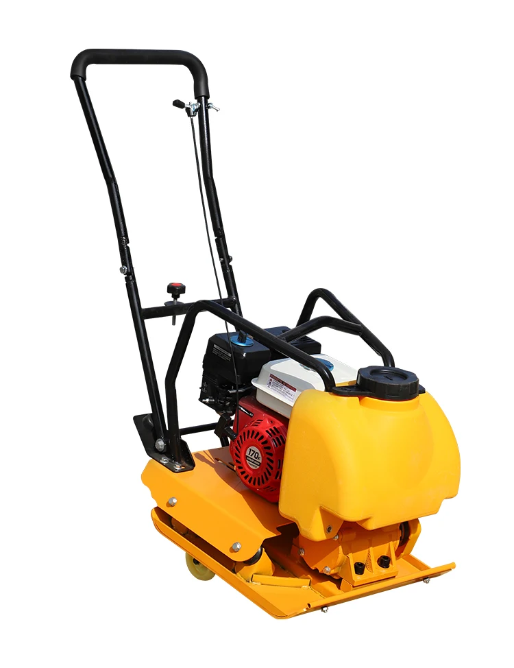 Best Selling C90 Walking Behind Compaction Asphalt Soil Plate Compactor With Gasoline Powered Sale