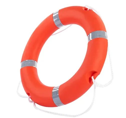 Wholesale 2.5kg Life Buoy Adult Kids Reflective Marine Rescue Buoy SOLAS Approved Flotation Life Ring with Life Line