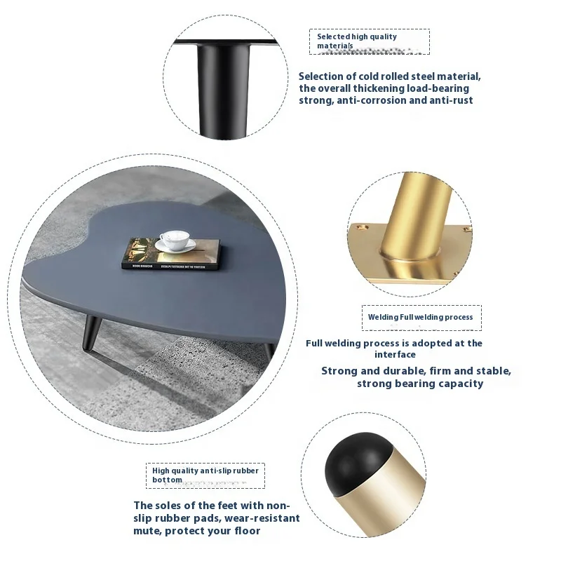 High quality Furniture Parts Decorative Metal Sofa Legs Decorative Metal Table Legs Powder Coating Cabinet Leg