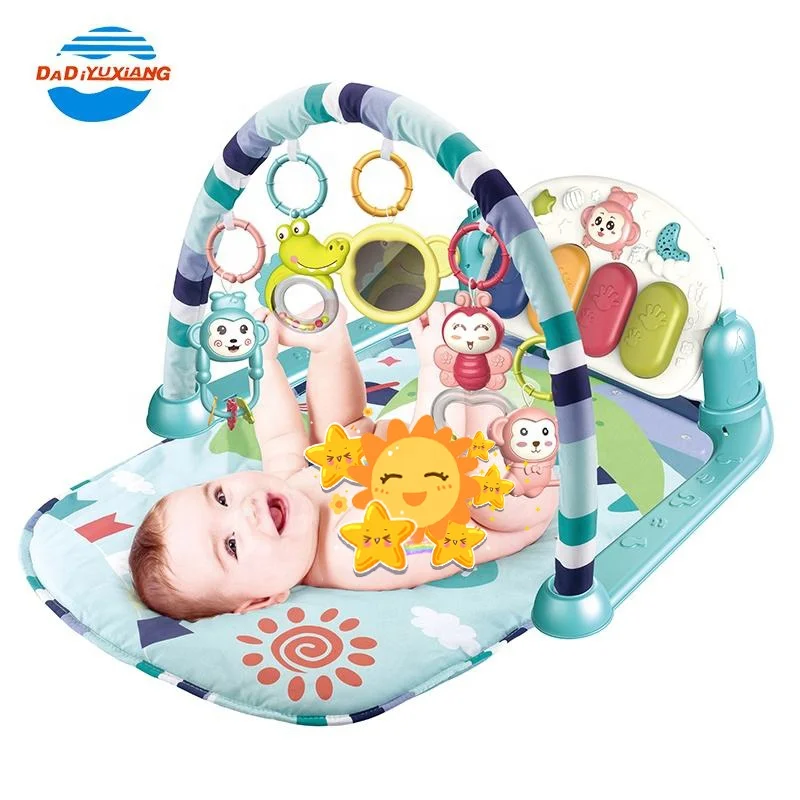 Educational Music Piano Keyboard Baby Gym Activity Play Mat Playmat Baby