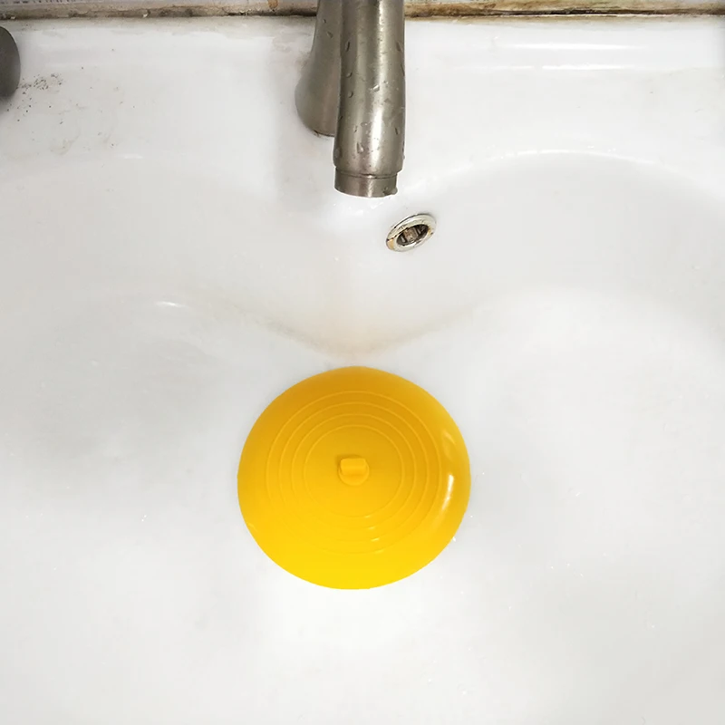 Hot Sale 15cm Kitchen Sink Shower Overflow Bath Tub Floor Drain Plug Cover Silicone Rubber Water Stopper