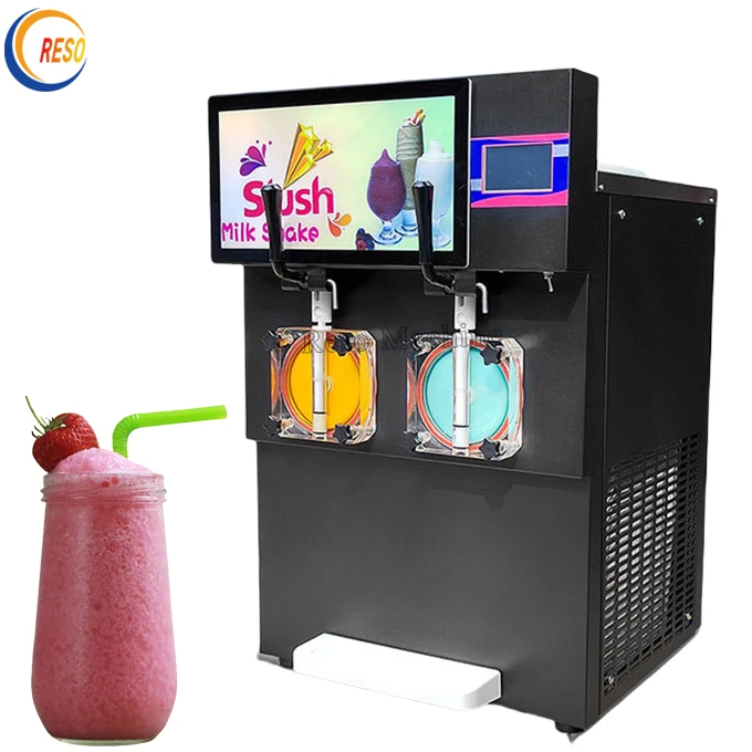Electric price slush vending machine smoothie margarit slushy ice cream making machine