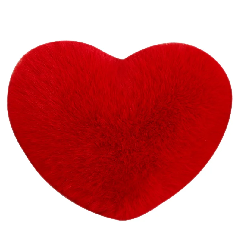 Customized Stuffed Toys Lovely Sofa Plush Cushion Cute and Soft Plush Love Heart Shape Throw Pillow