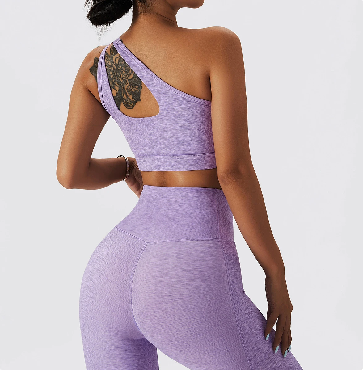 Women Compression Quick Dry Stretchy Soft Training Leggings and Bra Set