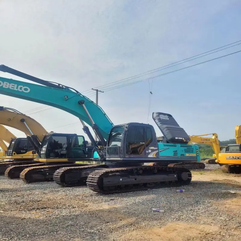 Japan made Kobelco SK330D excavator 33ton large crawler excavator sk330 sk350 sk380 Used excavators in good condition in stock
