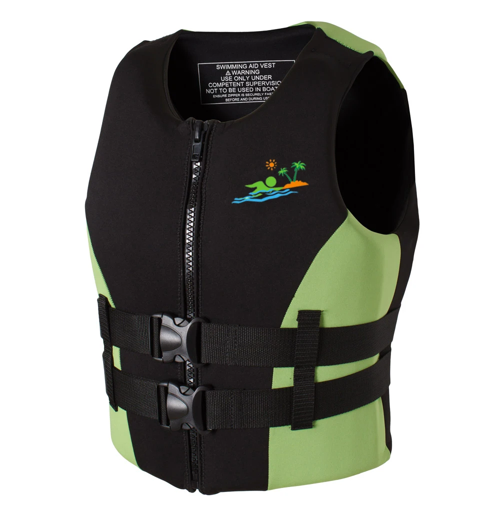 Adults Neoprene Swimming Jacket Sea Kayak Life Vest Marine Work Vest Life Jacket