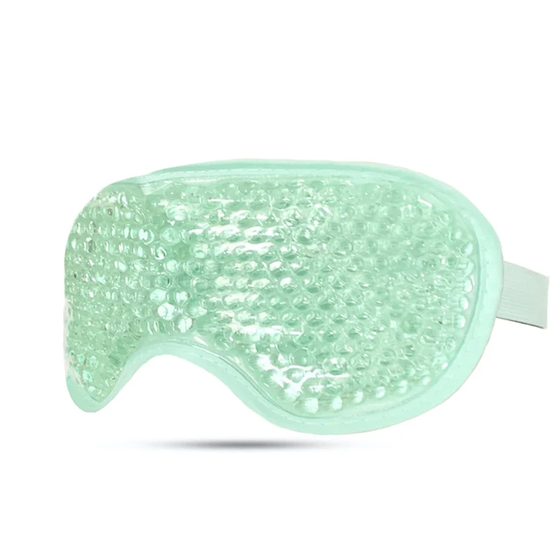 Hot selling gel pack mask hot cold compress eye fold therapy cooling gel bead eye mask