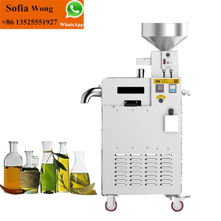 Top selling almond oil press machine/small cocoa butter hydraulic oil press