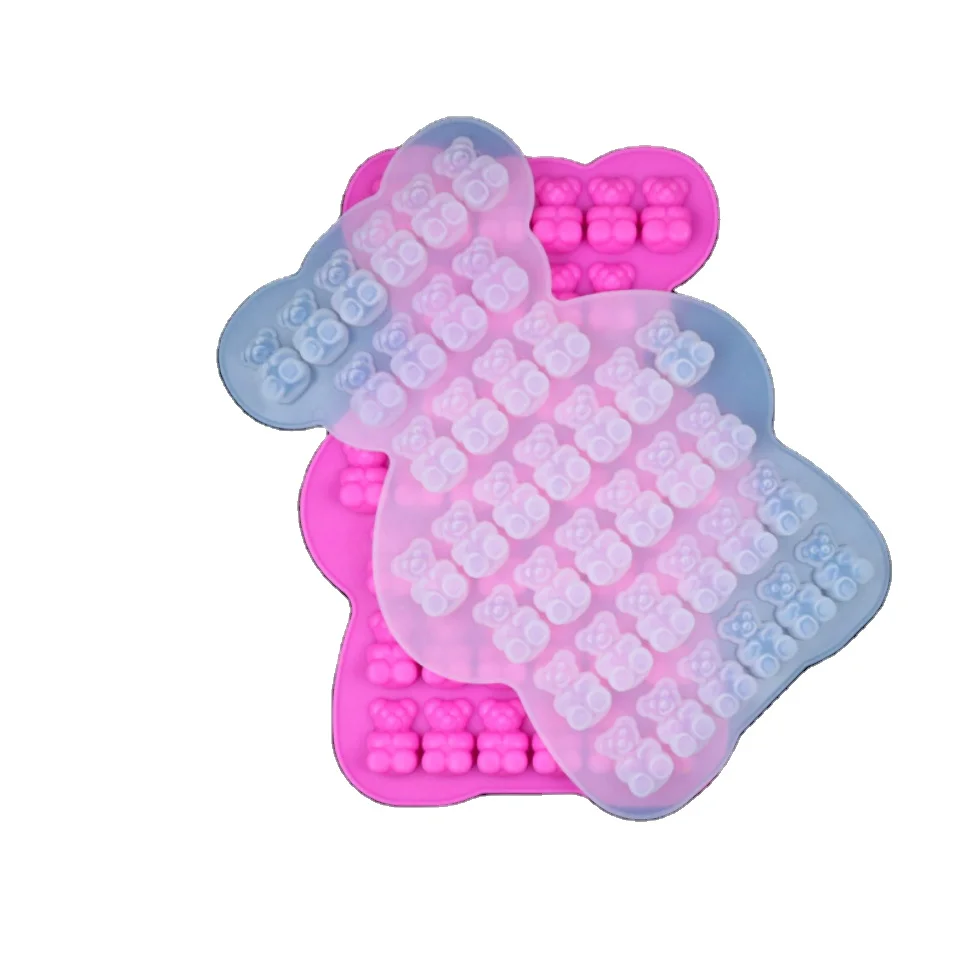 bear gummy silicone chocolate candy mold cake molds epoxy resin molds for craft