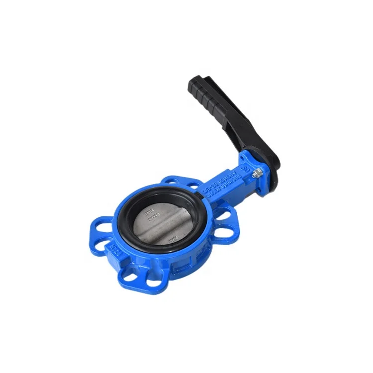 Motorized stainless steel butterfly wafer gate 4 inch electric pneumatic butterfly valve