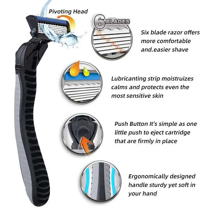 ECO-Friendly Reusable Double Safety Women disposable shaving razor Metal Shaving Blades Razor