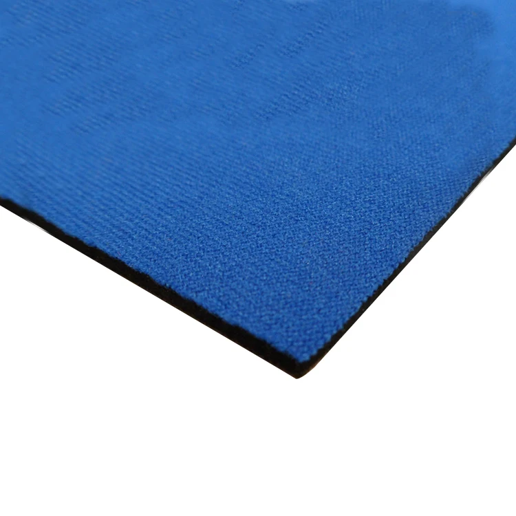 Пользовательский двухсторонний тканевый неопреновый SBR SCR CR резиновый лист baypren