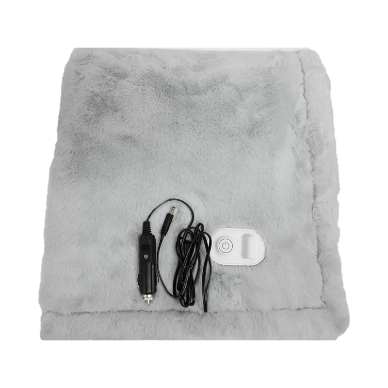 Overheat Protection High Quality Heating Blanket Electric Warmer Fake Fur Made Of 100% Polyester warm electric blanket