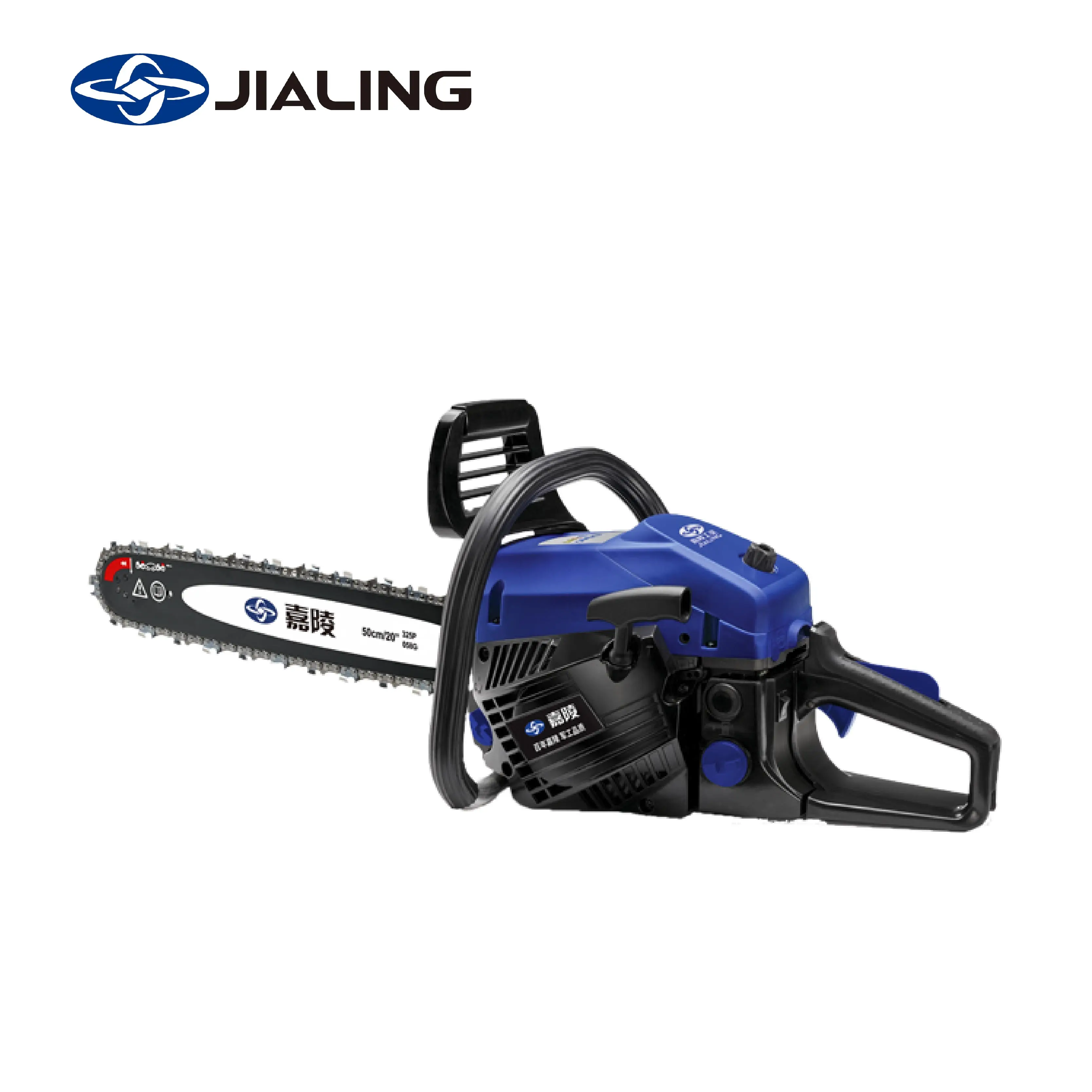 Professional Gasoline Chainsaw 56cc 2 Stroke 20IN Petrol Chain saws 2500w Big Powerful Wood Tree Cutting Machine