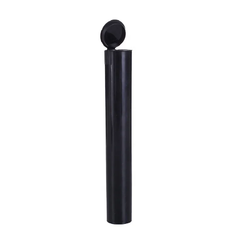 High Quality Child Resistant pop top Tube 98mm 109mm 120mm King Size Plastic Pop Top Vial