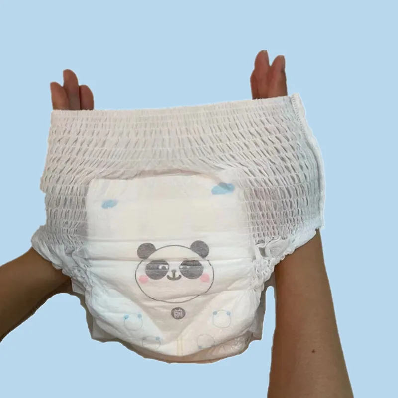 Baby Diapers B Type Diaper In Bales Inventory Baby Diapers B Type Semi-Type Stuff Two 50 Piece Pants Disposable