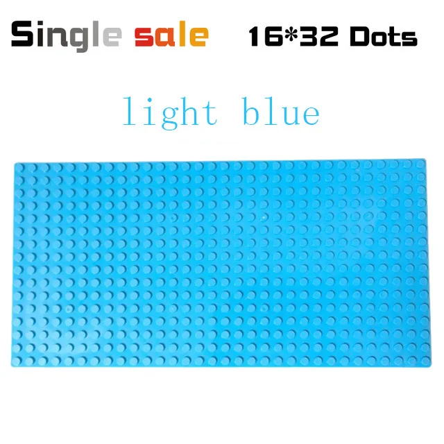 Classic Base Plates 32X16 Dots  DIY Plastic Building Bricks Plate Compatible