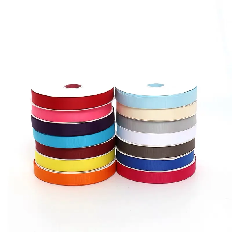 Wholesale luxury organza ribbon with custom logo