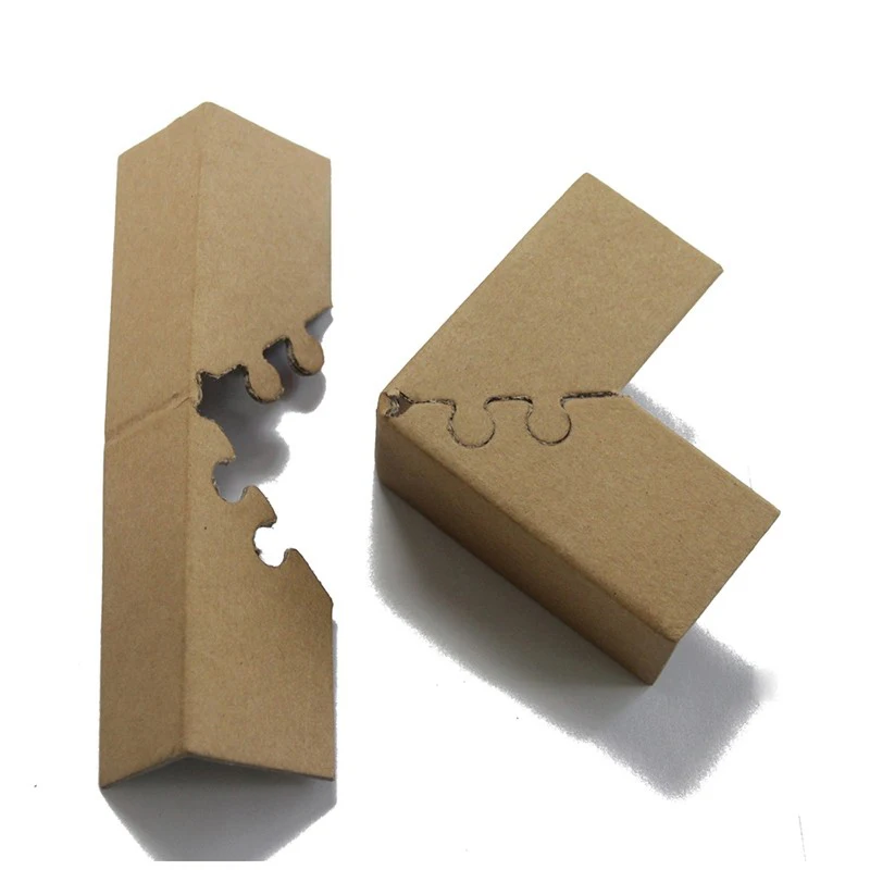 Factory Price Custom Design 90 Degree Eco-friendly carton puzzled cut corner protector cardboard edge protector