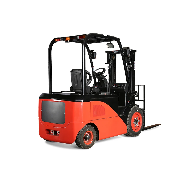 
Vietnam Full Electric Forklift Truck Machine Manufacturer Double Forks Pallet Forklifts 