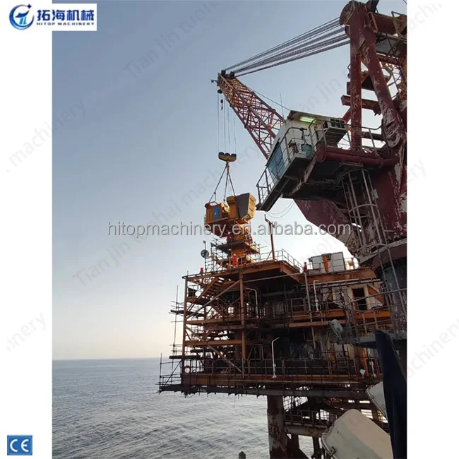 5ton Marine Jib Crane Deck Crane Offshore Cargo Crane