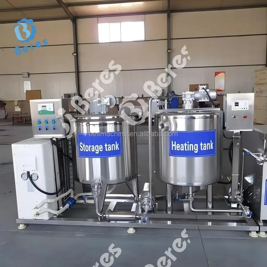 100L per batch Juice beverage egg liquid sterilization filling production line equipment