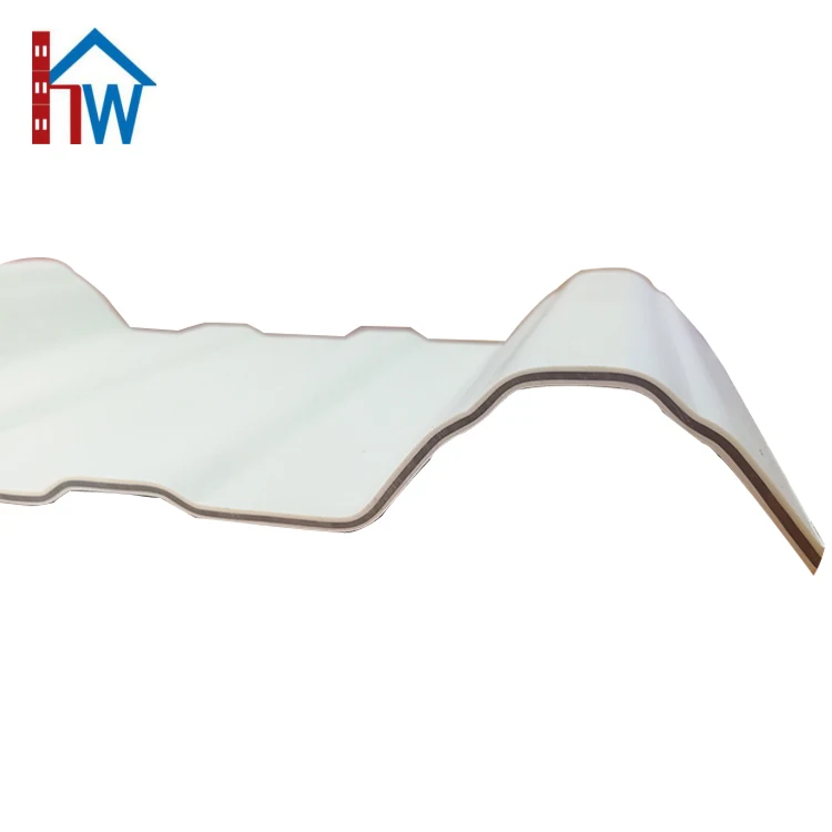 
Corrugated plastic 3 layers heat insulation ASA upvc roofing sheet 