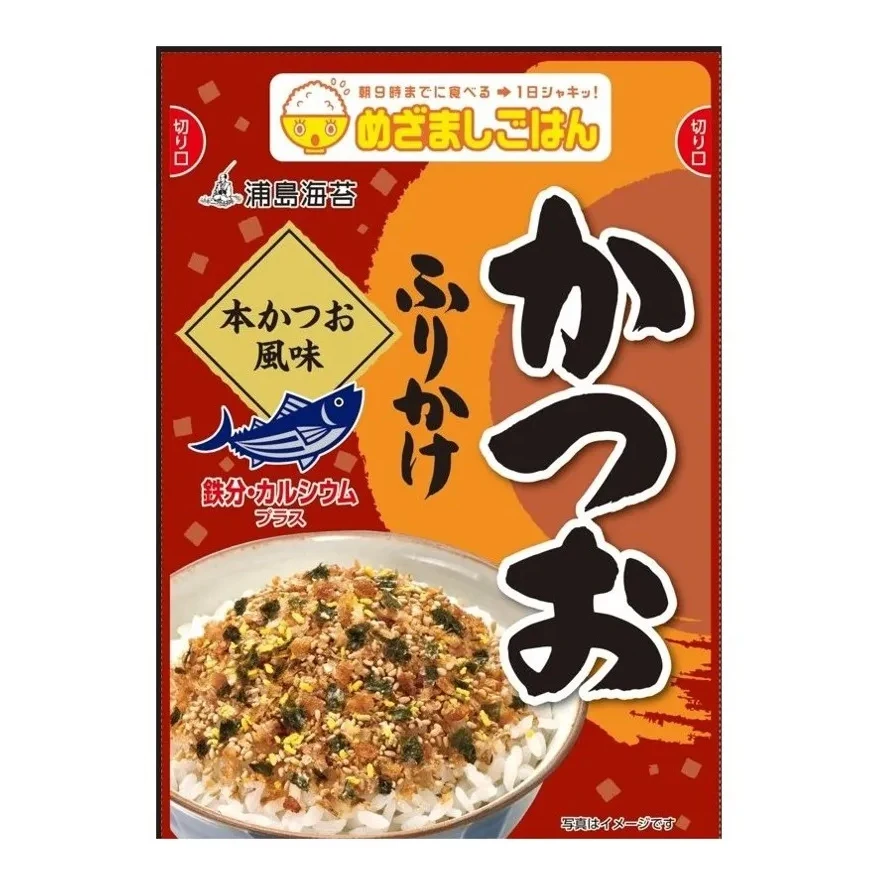 Пищевые приправы рисовая начинка со вкусом сладкого и острого соевого соуса 30 г Бонито фурикаке