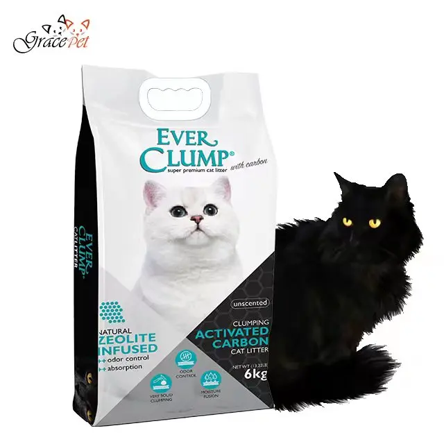 Top sales Wholesale Clumping Litter Strong clump Long Last Eco-friendly Bentonite Clay Cat Litter
