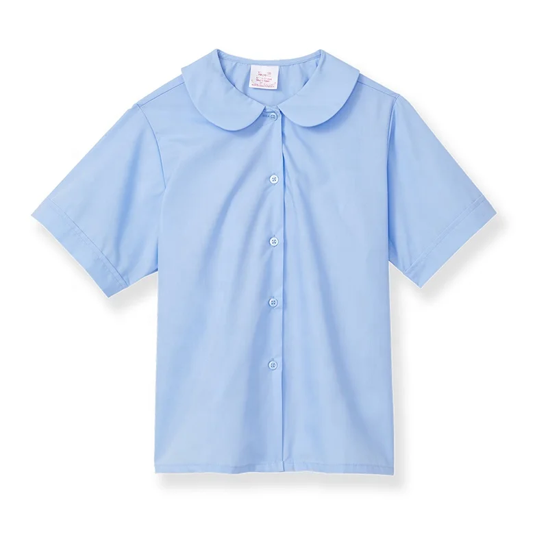 School Clothes Wear Student Uniform Girls White Blouse Skirt Dress Short Sleeved Red Plaid Skirt Set Middle School Uniform Set