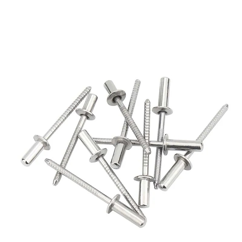2024 New Promotion Cheap Wholesale Waterproof Aluminium Steel Open End Blind Rivets