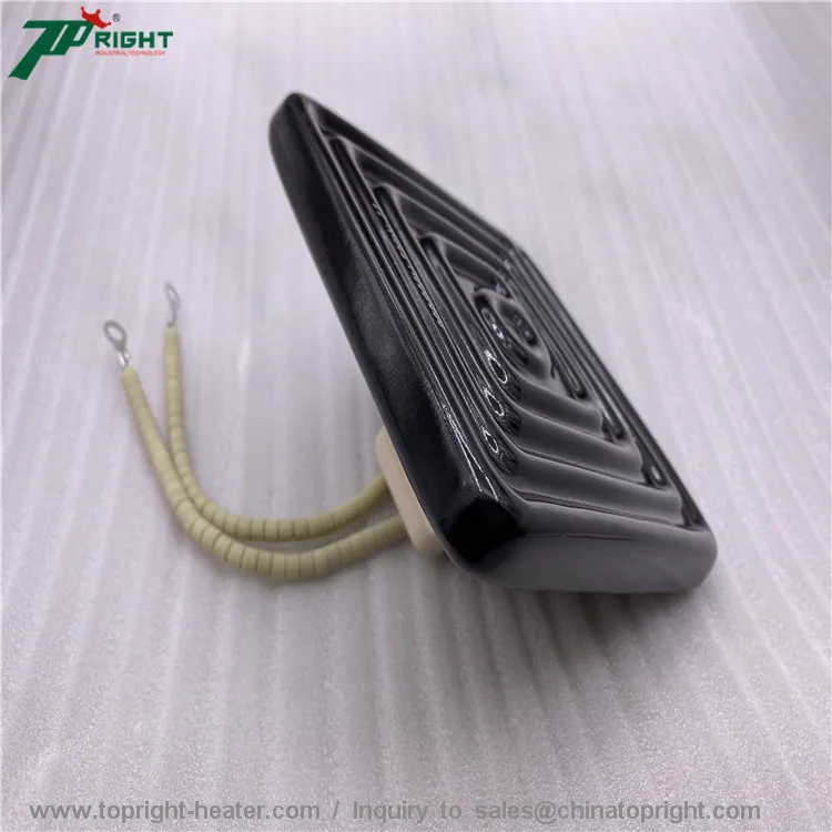 Ceramic Heater Board 122*122MM 220V/230V 250W BlackTop Upper Infrared Ceramic Heating Plate