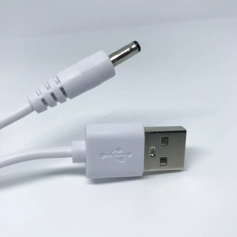 Factory wholesale short cheap 35cm 50cm 1M USB to 3.5 DC power line Charger Cable customization DC 3.5 only charging cord