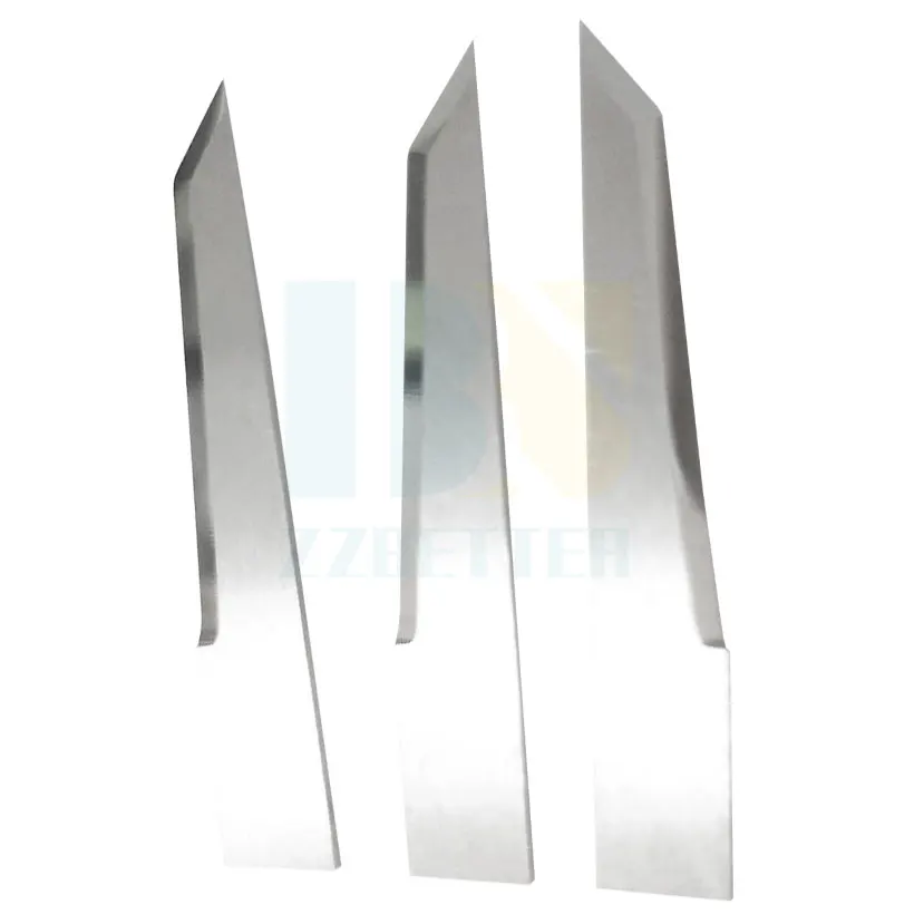 Passion OEM/ODM Zund Cutter Blades Manufacture Esko Blades Tungsten Carbide Flat Blade