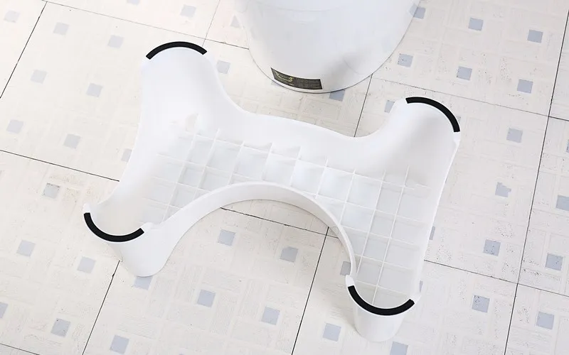 Plastic  Bathroom Toilet Stool  7 Inch Step Stool for Toilet